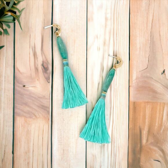 NEW! Kendra Scott Insley Tassel Statement Earrings - Picture 1 of 5